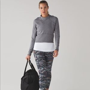 Lululemon Hill And Valley Mock Neck Top